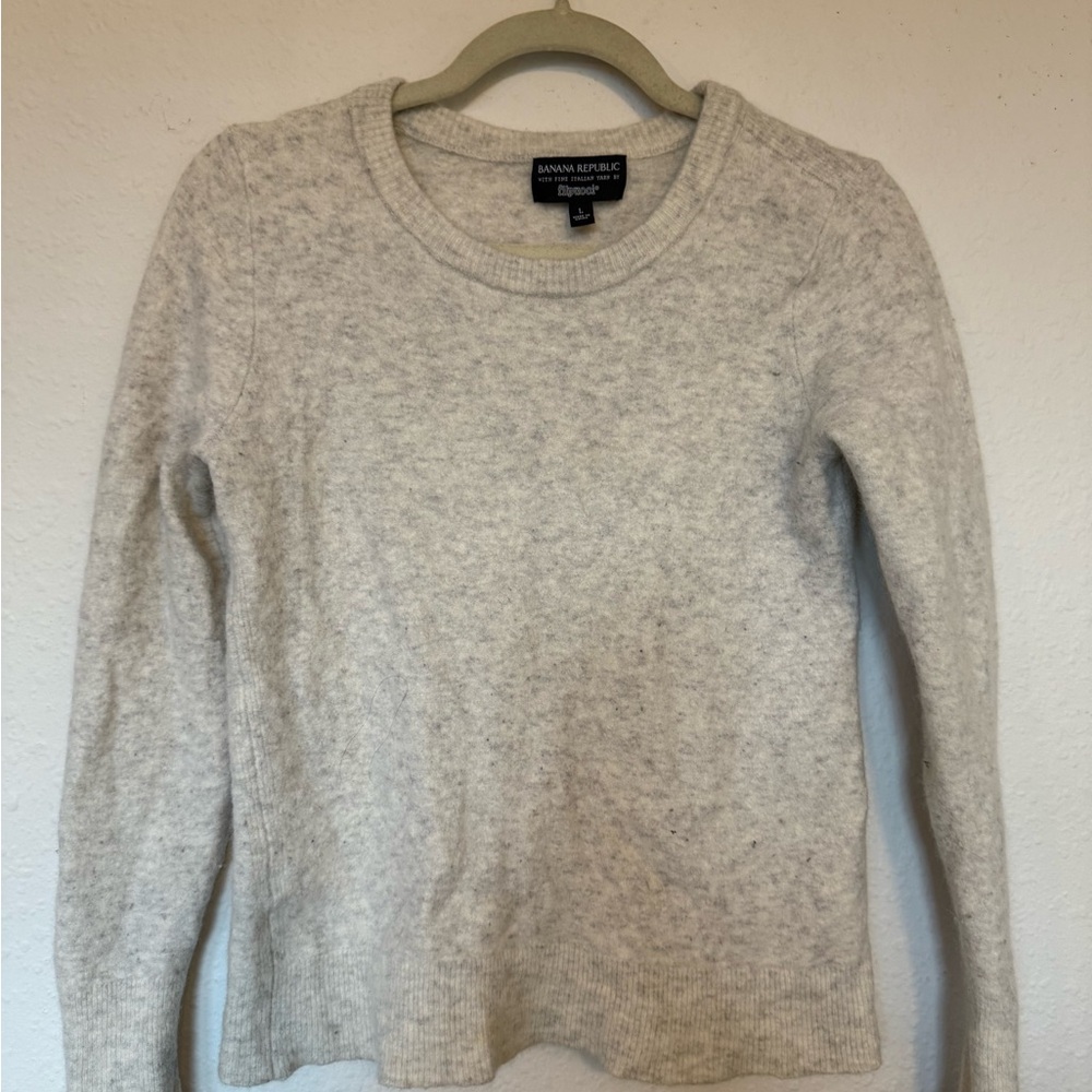 Banana Republic Women's Gray Sweater